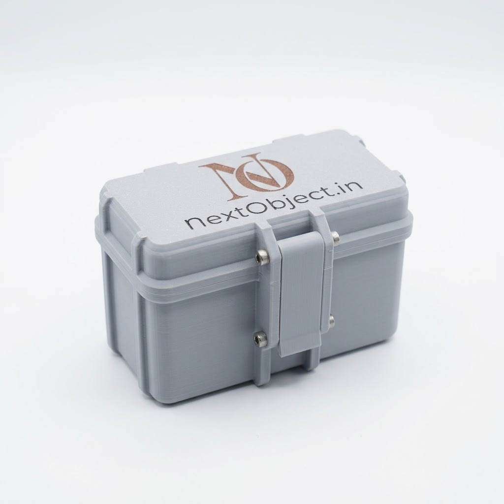 Next Object-3 Slot Camera Battery + 4 SD Card Case | Rugged Style | Customizable