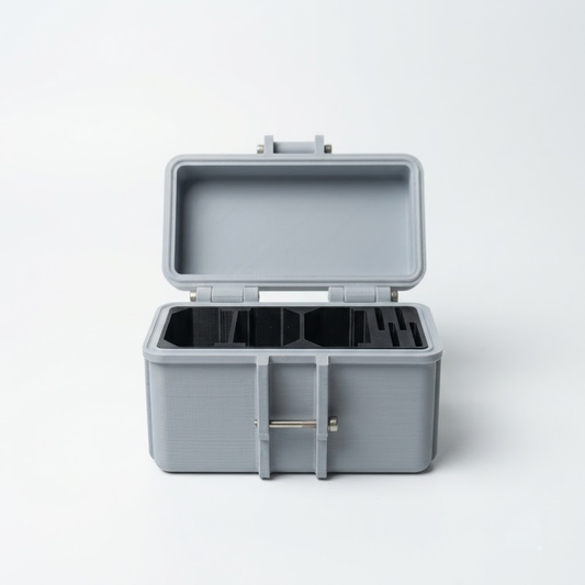 Next Object-3 Slot Camera Battery + 4 SD Card Case | Rugged Style | Customizable
