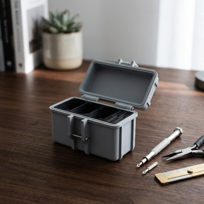 Next Object-3 Slot Camera Battery + 4 SD Card Case | Rugged Style | Customizable