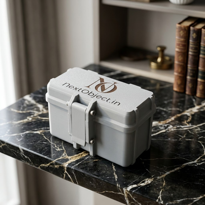Next Object-3 Slot Camera Battery + 4 SD Card Case | Rugged Style | Customizable