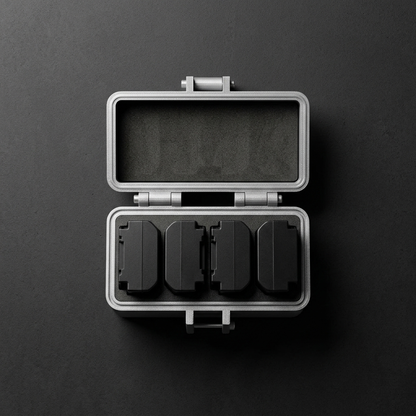 Next Object-4 Slot Camera Battery Case | Rugged Style | Customizable